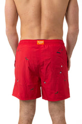 BOXER MOLLA UOMO  ROSSO H35112 ROSSO SUN 68